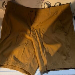 Eddie Bauer Size 40 and 7” inseam Tan Shorts